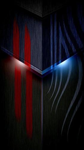 Red Blue Metal Abstract - Related Dark Wallpapers wallpaper