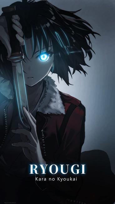 Ryougi Glowing Eye - Related Anime Wallpapers wallpaper