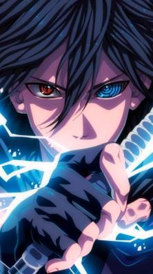 Sasuke Uchiha Lightning Power - Related Anime Wallpapers wallpaper