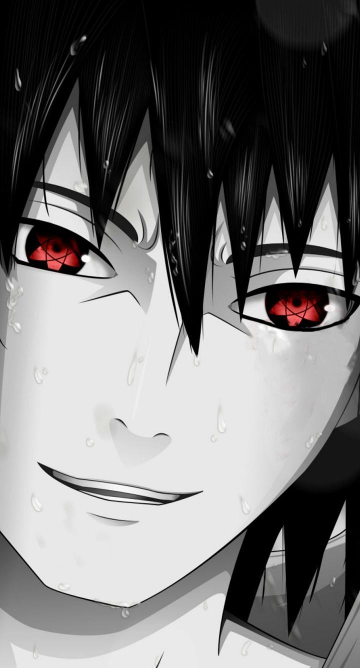 Sasuke Uchiha Sharingan Gaze - Related Anime Wallpapers wallpaper