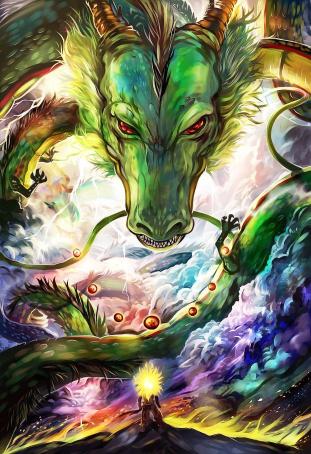 Shenron Dragon Summon - Related Anime Wallpapers wallpaper