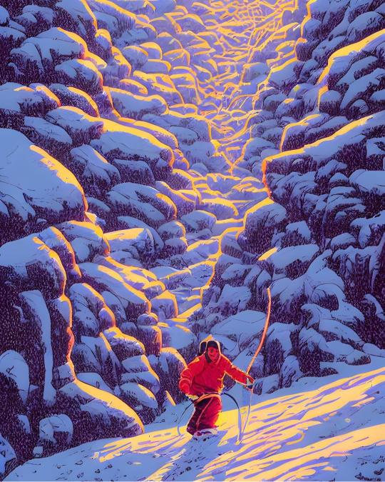 Snowy Mountain Ascent - Related Dope Wallpapers wallpaper