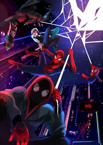 Spider-Verse Team Up - Related Dark Wallpapers wallpaper
