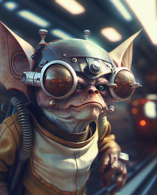 Steampunk Alien Engineer - Related Anime Wallpapers wallpaper