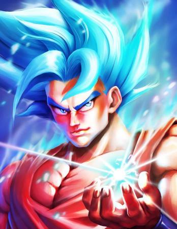 Super Saiyan Blue Aura - Related Anime Wallpapers wallpaper