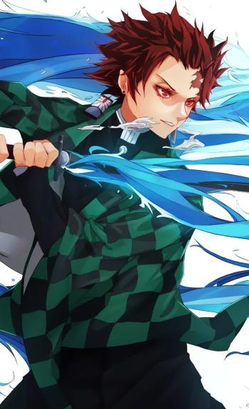 Tanjiro Kamado Water Breath - Related Anime Wallpapers wallpaper