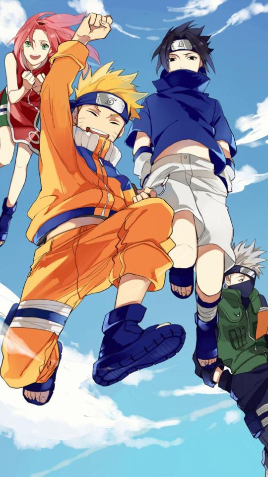 Team 7 Sky High - Related Anime Wallpapers wallpaper