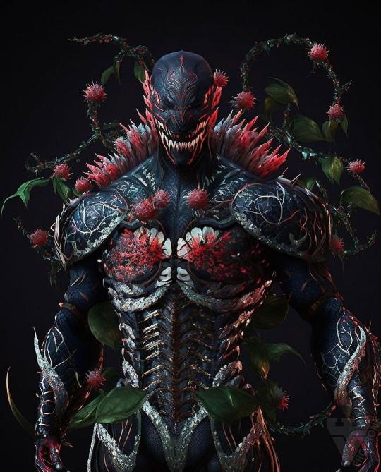 Venomous Floral Symbiote - Related Anime Wallpapers wallpaper