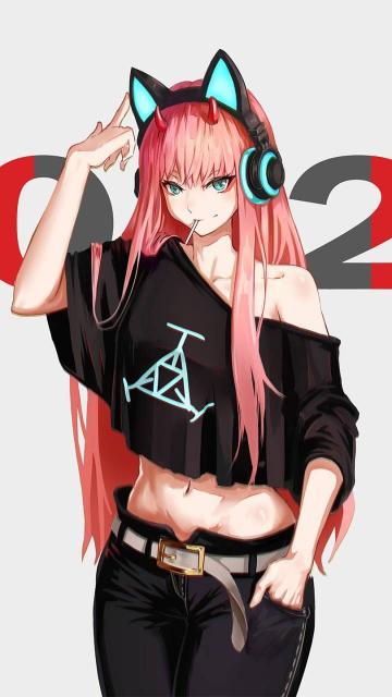 Zero Two Anime Girl - Related Anime Wallpapers wallpaper