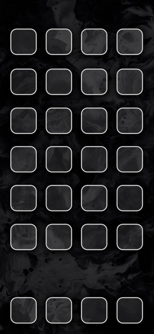 Dark App Grid Wallpaper - Related Dark Wallpapers wallpaper
