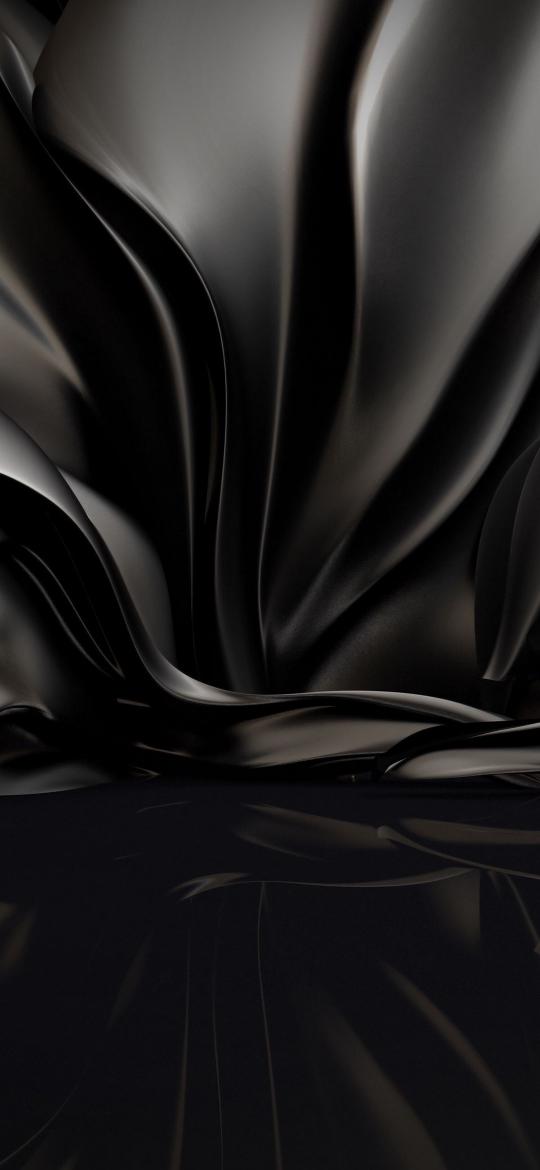 Abstract Black Silk - Related Dark Wallpapers wallpaper