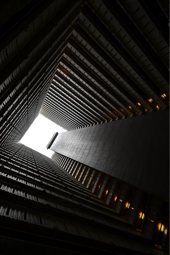 Architectural Abyss Gaze - Related Dark Wallpapers wallpaper