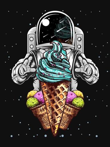 Astronaut Ice Cream Dream