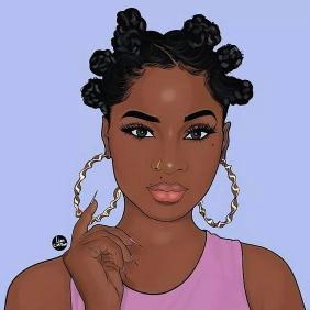 Bantu Knots Beauty - Related Dark Wallpapers wallpaper