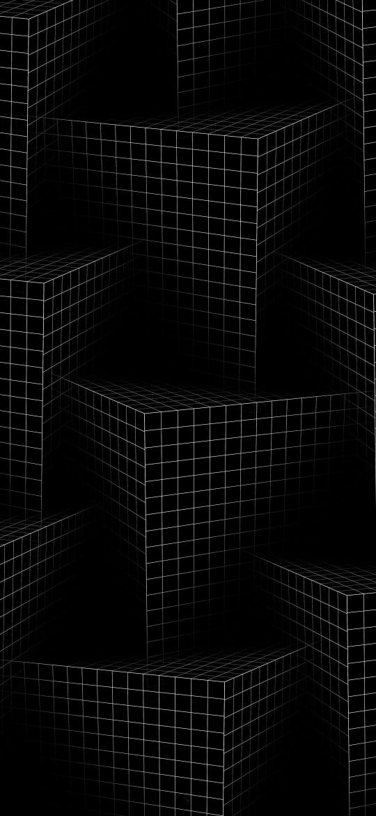 Black Grid Abstraction - Related Anime Wallpapers wallpaper