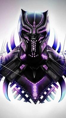 Black Panther Purple Armor