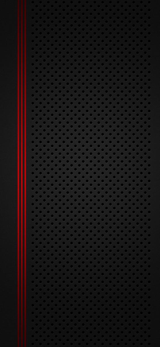 Black Perforated Metal Red - Related Dark Wallpapers wallpaper