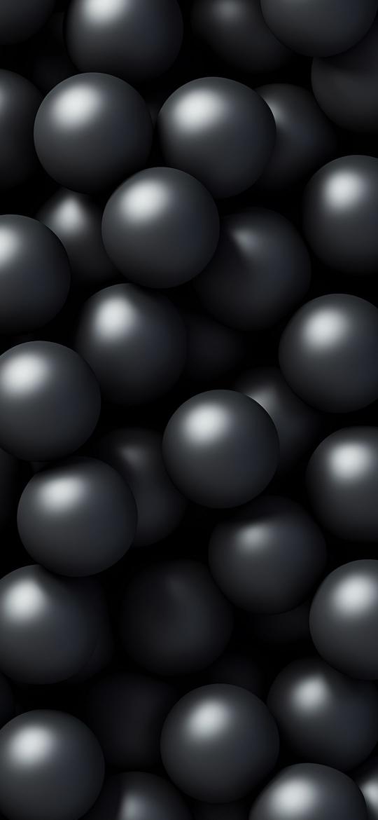 Black Sphere Abstract - Related Dark Wallpapers wallpaper