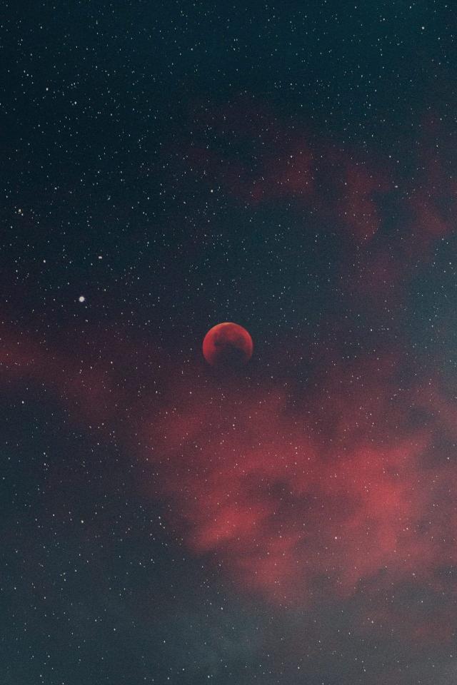 Blood Moon Galaxy - Related Anime Wallpapers wallpaper