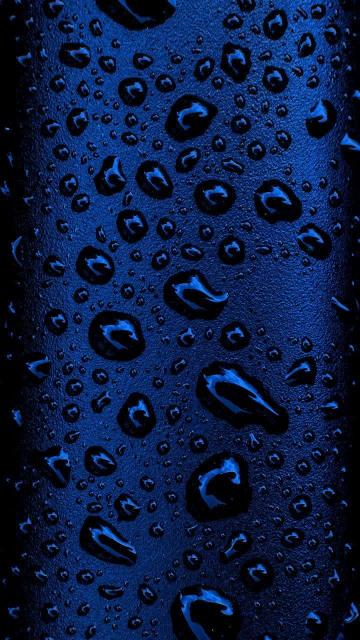 Blue Water Droplets - Related 4K Wallpapers wallpaper