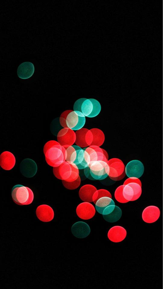 Blurred Christmas Lights