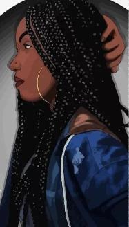 Braided Beauty Portrait
