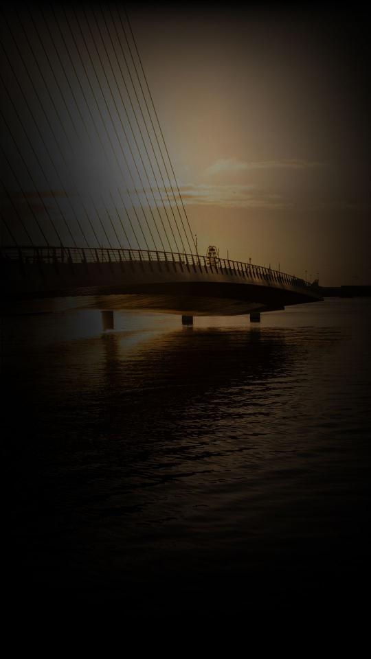 Bridge at Dusk - Related Dark Wallpapers wallpaper