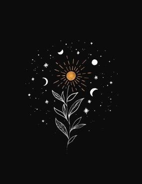Celestial Plant Art