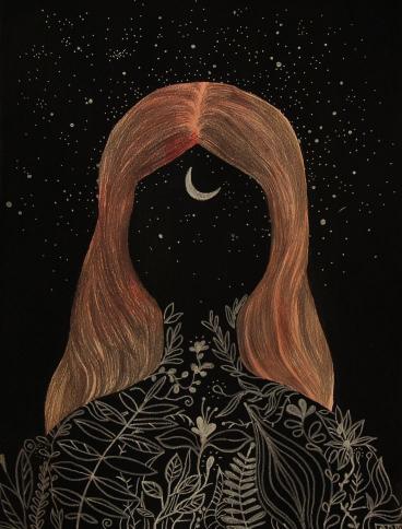 Celestial Woman Illustration