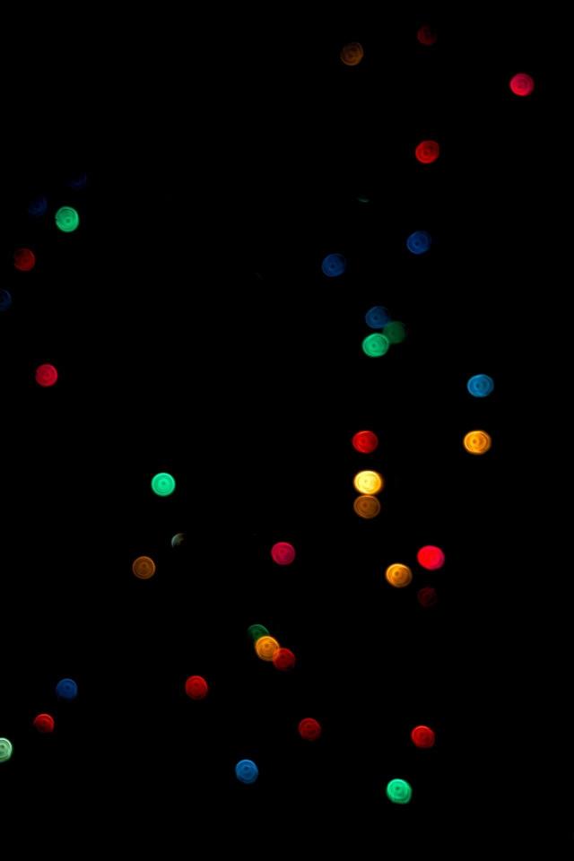 Colorful Bokeh Night Lights - Related Dark Wallpapers wallpaper
