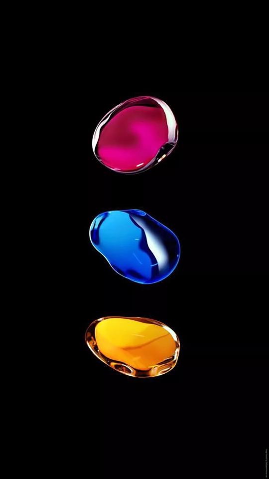 Colorful Liquid Drops - Related 4K Wallpapers wallpaper