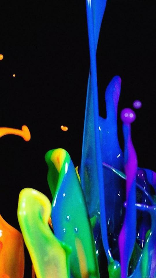 Colorful Paint Splashes - Related Dope Wallpapers wallpaper