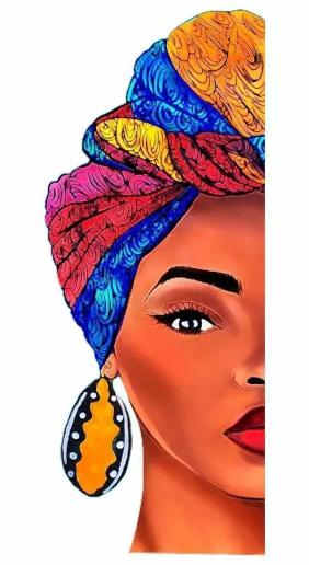 Colorful Turban Portrait