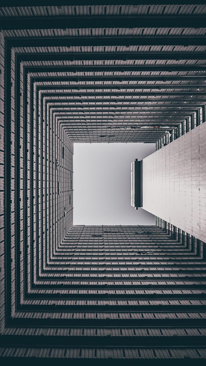 Concrete Building Perspective - Related Dark Wallpapers wallpaper