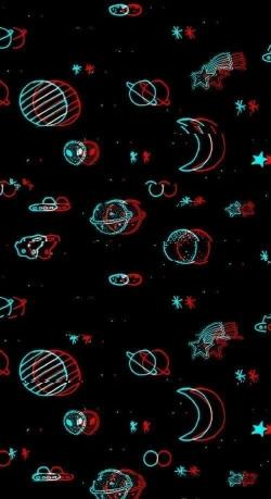 Cosmic 3D Space - Related Dark Wallpapers wallpaper