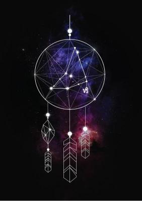 Cosmic Capricorn Dreamcatcher - Related Dark Wallpapers wallpaper