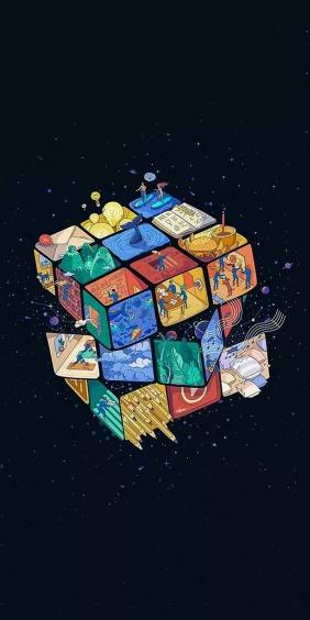 Creative Cube of Life - Related Anime Wallpapers wallpaper