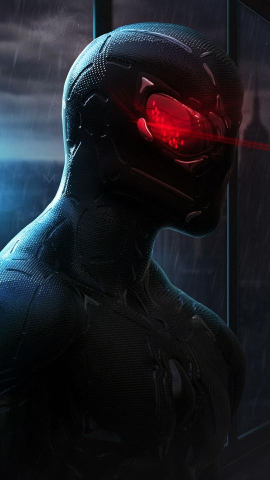 Cybernetic Vigilante Portrait - Related Dark Wallpapers wallpaper