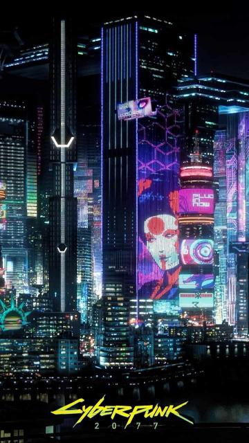 Cyberpunk 2077 Cityscape