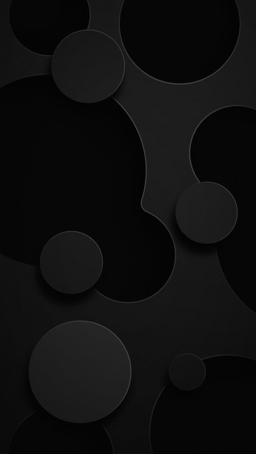 Dark Circle Abstract
