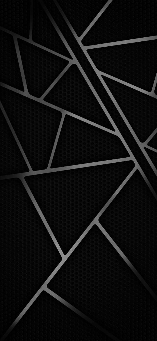 Dark Geometric Grid - Related Anime Wallpapers wallpaper