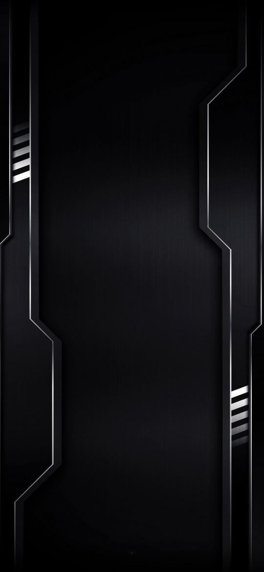 Dark Metallic Frame - Related Dark Wallpapers wallpaper