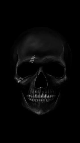 Dark Skull Portrait - Related Anime Wallpapers wallpaper