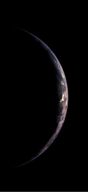 Earth's Night Crescent - Related Dark Wallpapers wallpaper