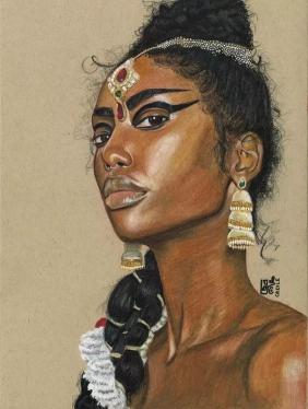 Elegant Indian Portrait