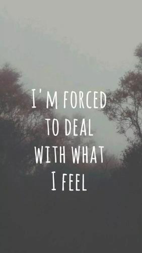 Emotional Forest Quote - Related Dark Wallpapers wallpaper