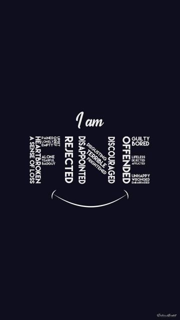 Emotional Typography Portrait