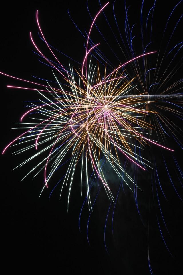 Exploding Fireworks Display