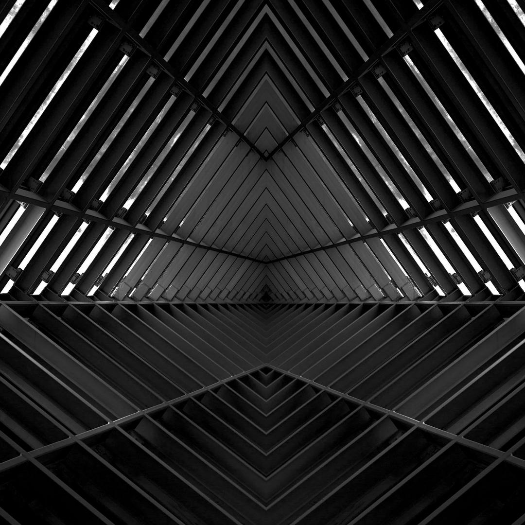 Geometric Black and White - Related Dark Wallpapers wallpaper