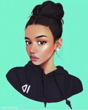 Girl in Hoodie Portrait